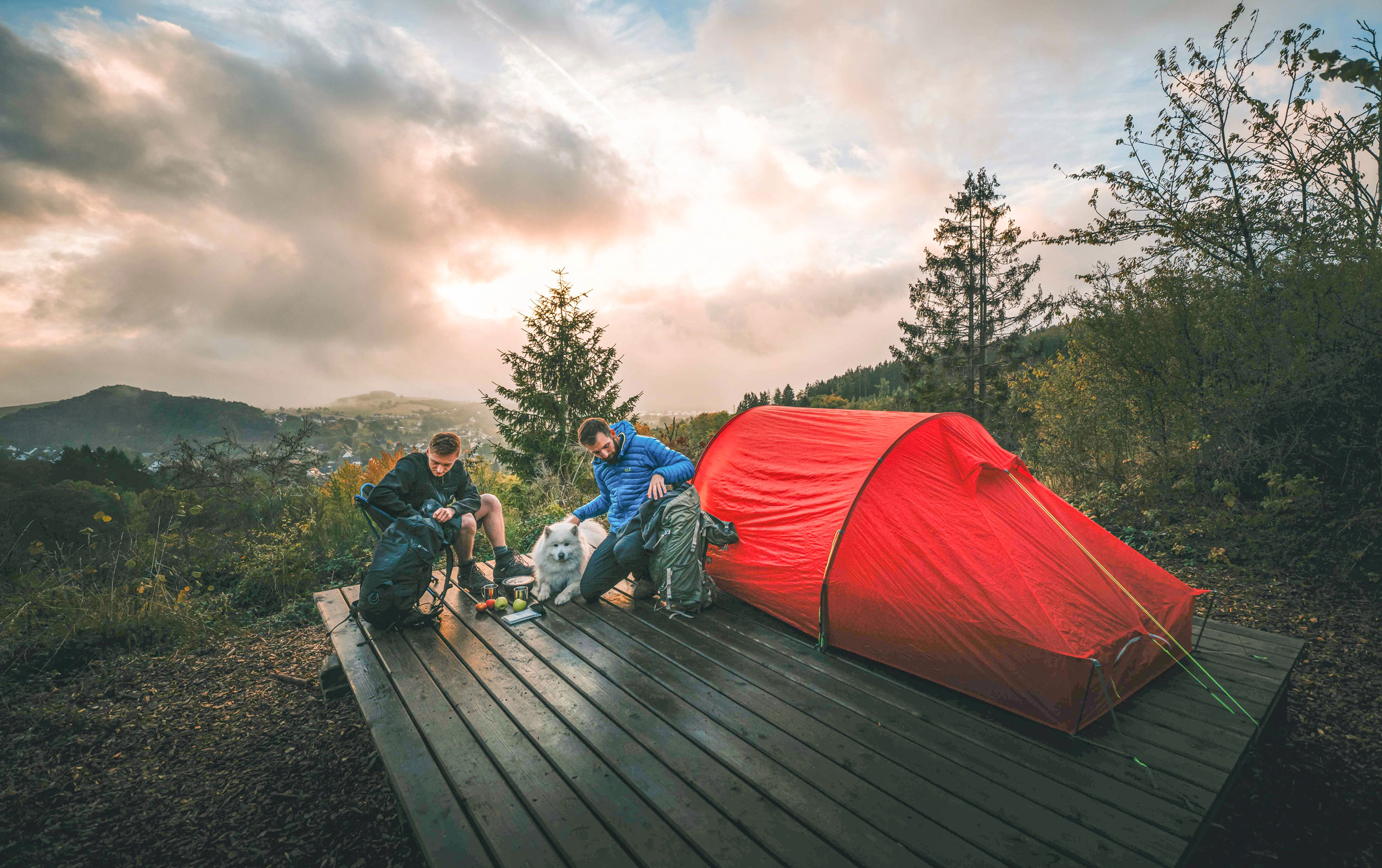 zelt sportxx Jarnvid 8 M² 4 Personen Ich geb's zu - A-Rectangle Größe:21
