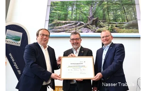 Urkundenübergabe Gebietserweiterung