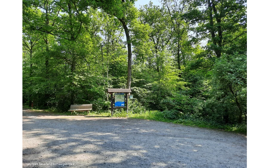 Parkplatz im Zitzenbachtal