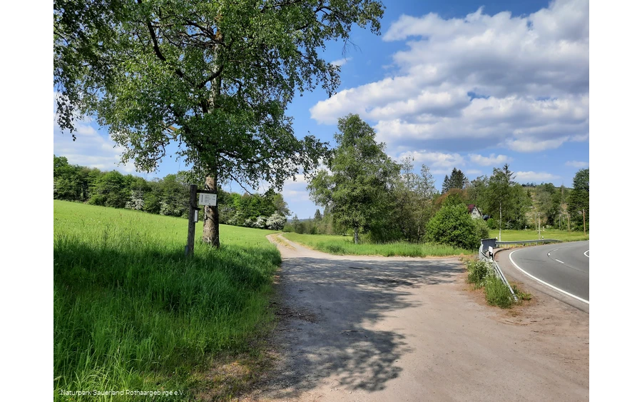 Ausgangspunkt für Wanderungen im Elberndorfer Bachtal