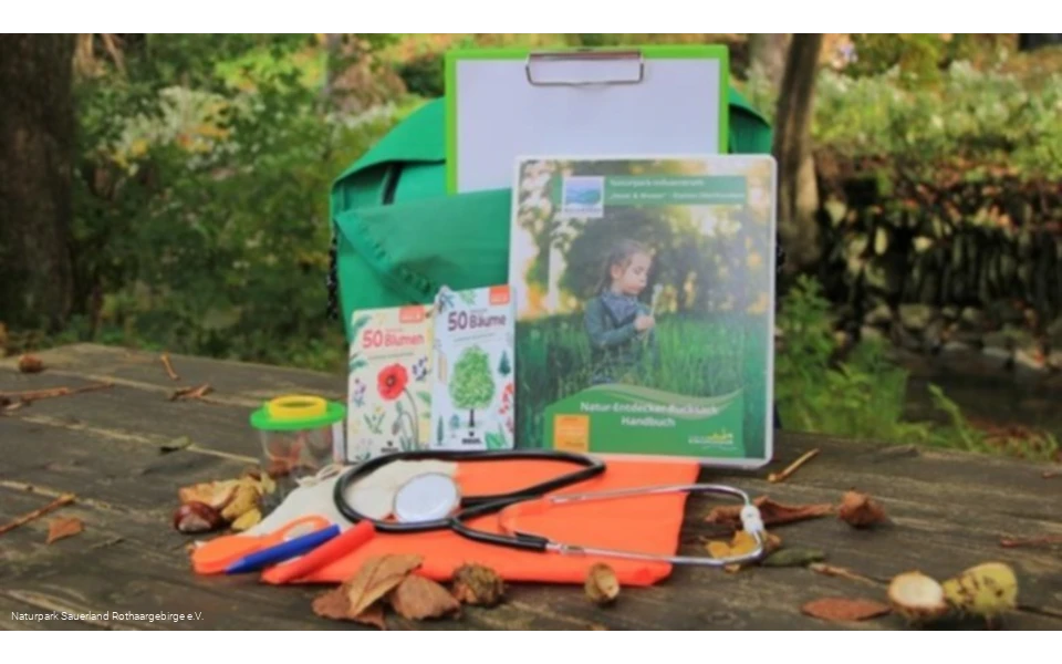 Inhalt des Natur-Entdecker-Rucksacks