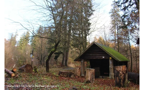 Bietet zu jeder Jahreszeit Schutz: Die Schutzhütte