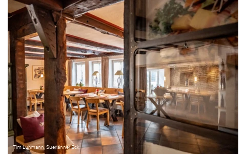 Innenaufnahme des Gastraums