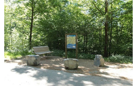 Rastplatz am Wanderparkplatz Gasmert