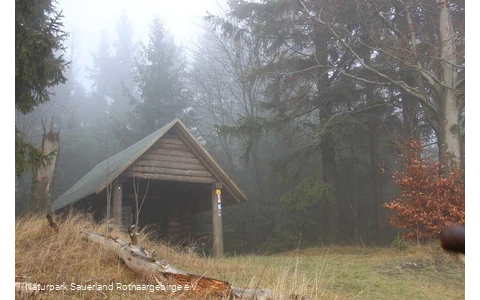 Idyllisch gelegen: Die Schutzhütte Kalied
