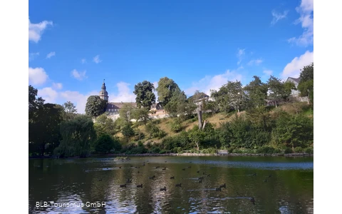 Schloss Berleburg - Blick vom Park