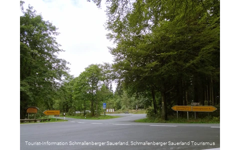 Wanderparkplatz "Großes Bildchen" auf der Hunau