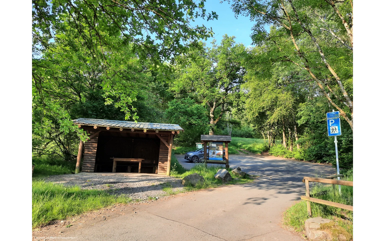 Startpunkt für den Köhlerpfad