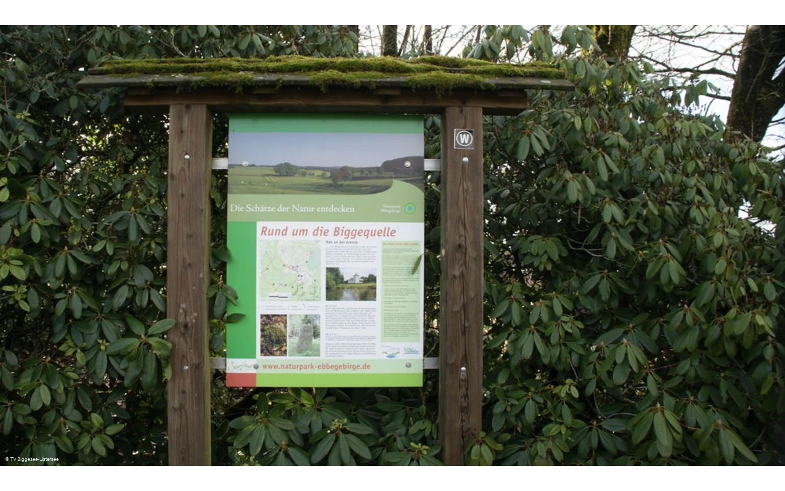 Beschilderung Biggequelle