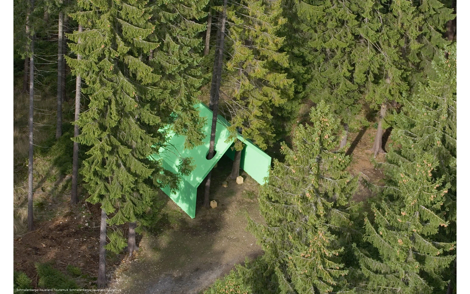 Skulptur: Die Grünstation