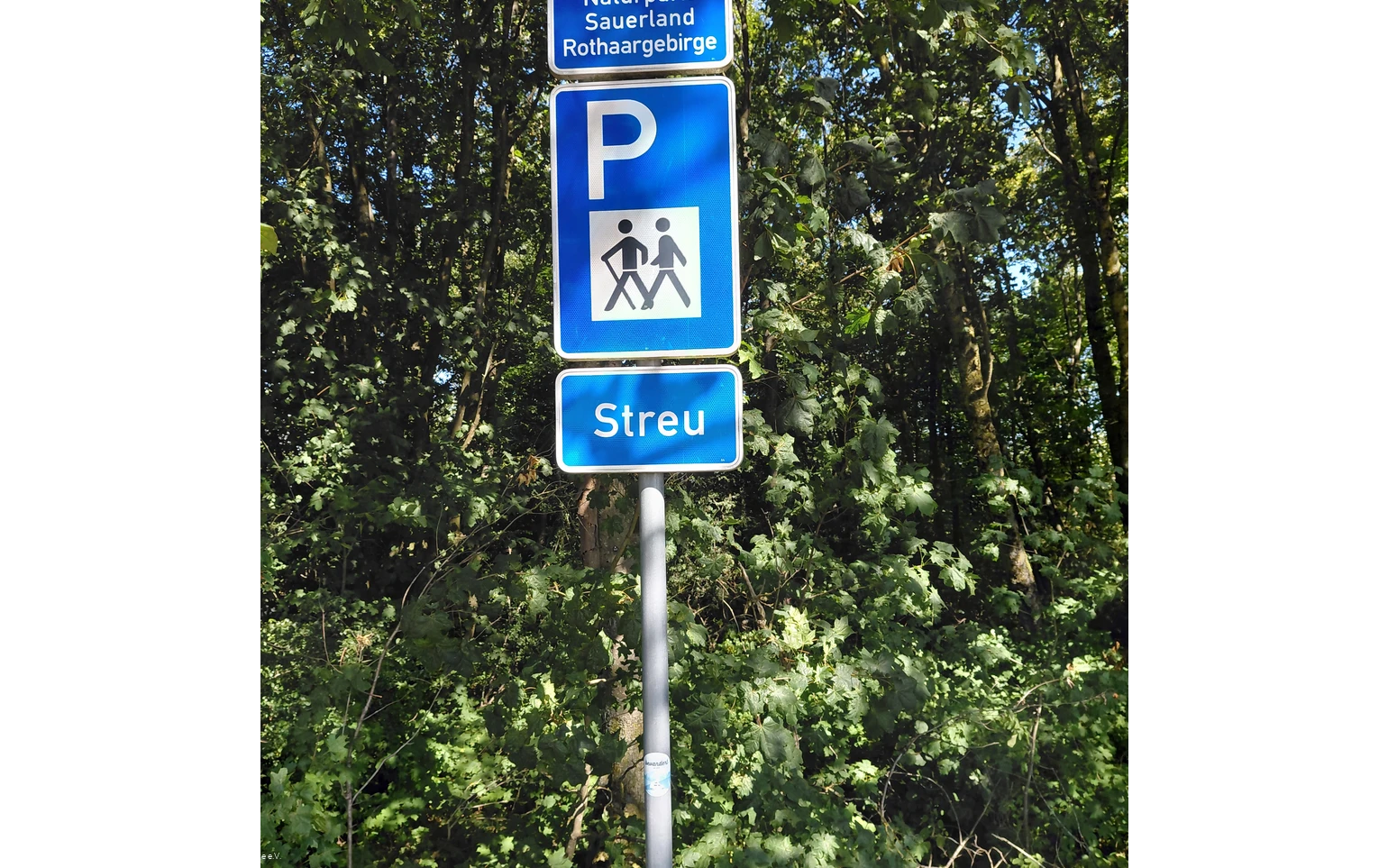 Wanderparkplatz Streu