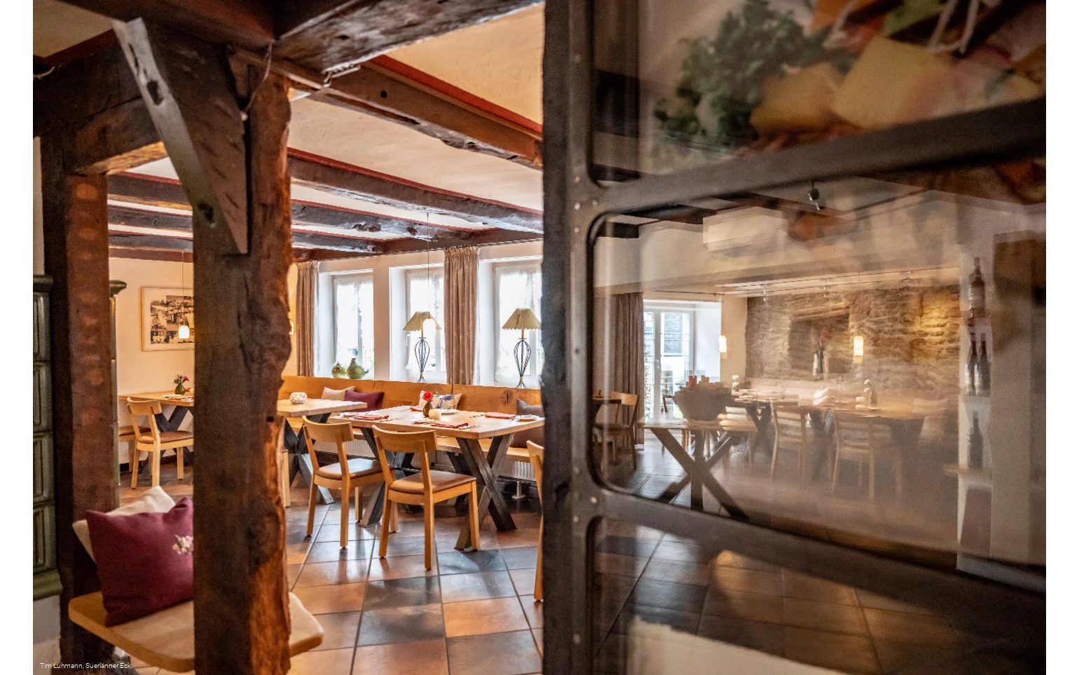 Innenaufnahme des Gastraums