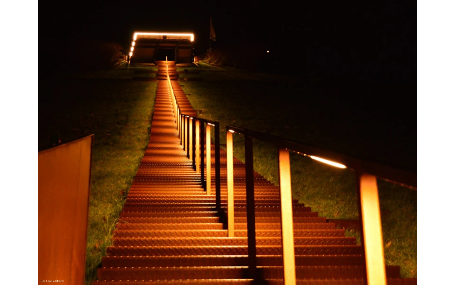 Himmelstreppe bei Nacht