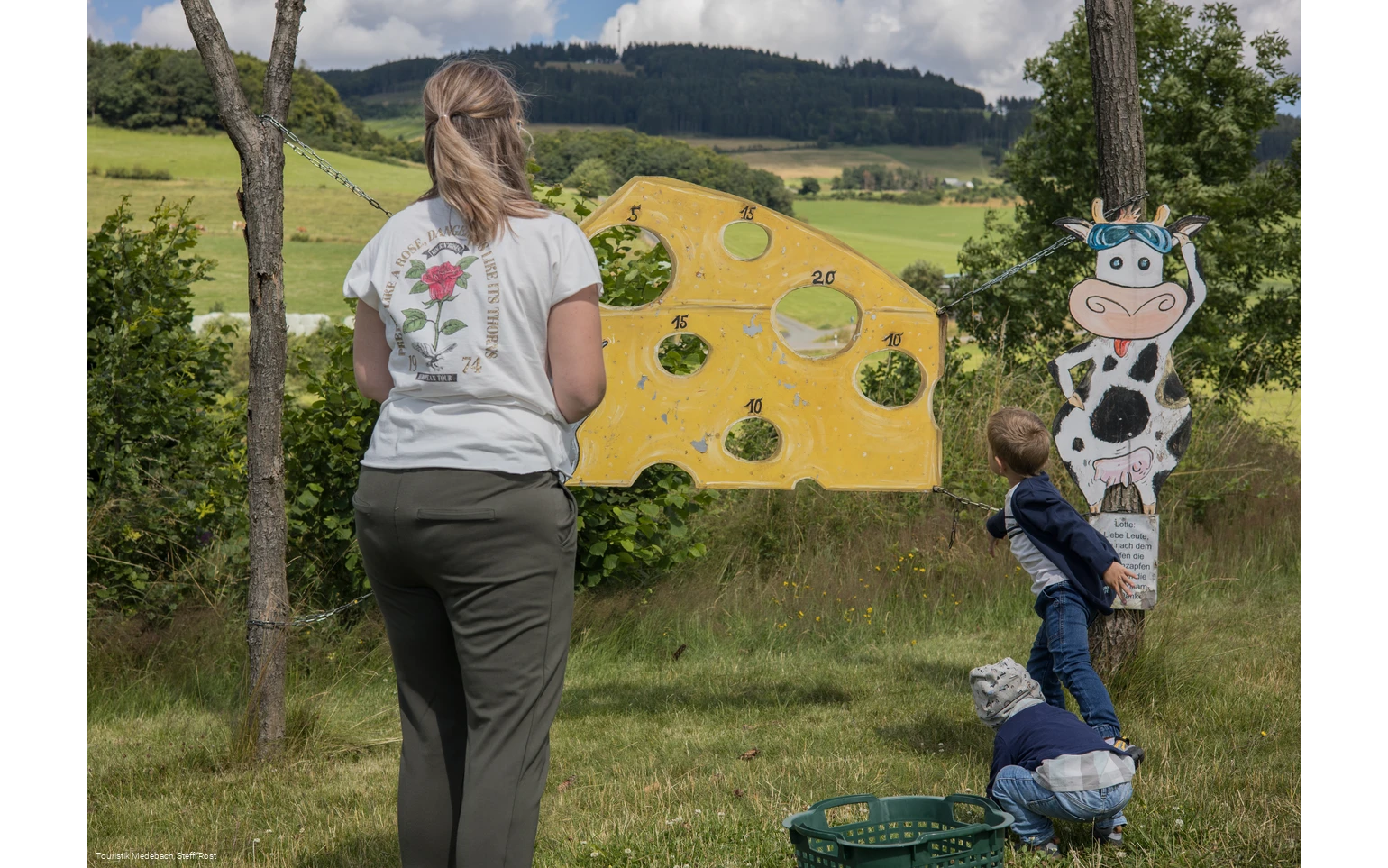 Spaß auf den Milchstationen in Referinghausen