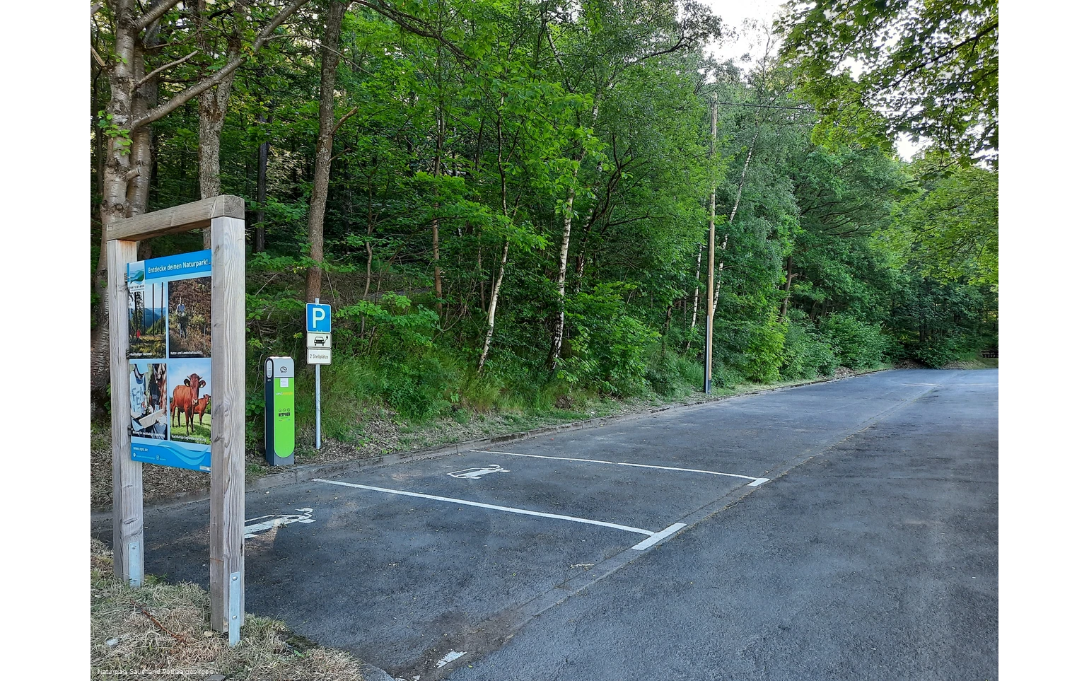 Parkplatz in Netphen-Brauersdorf