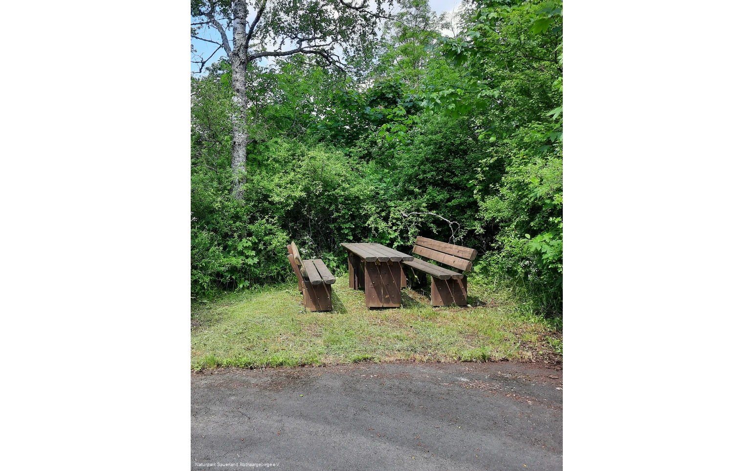 Wanderparklatz oberhalb von Puderbach