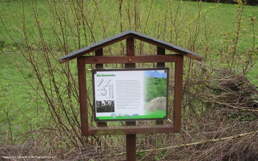Schautafeln mit wissenswerten Informationen