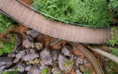 Steg durch das Felsenmeer