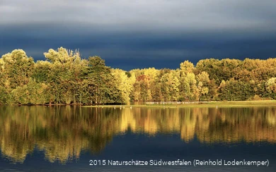 Der Zachariassee im Spätsommer
