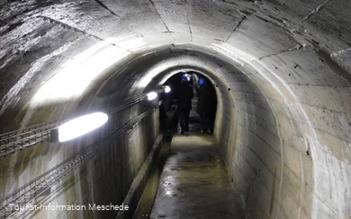 Staudammführung am Hennesee