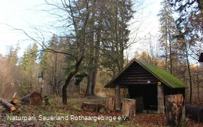 Bietet zu jeder Jahreszeit Schutz: Die Schutzhütte