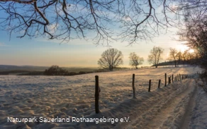 Winterlandschaft bei Windhausen