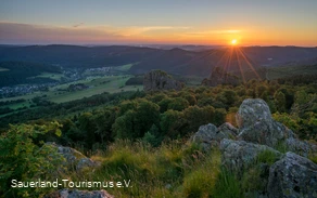 Aussicht von den Bruchhauser Steinen