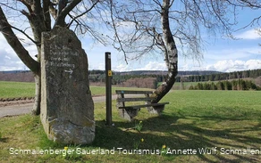 Wegweiser auf dem Heerhagen