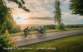 Rennradfahren im Sauerland