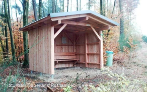 Schutz zu jeder Jahreszeit: die Schutzhütte Kauken