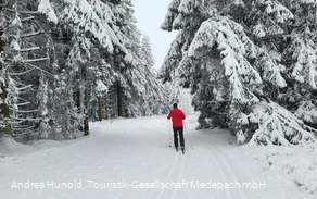 Winterspaß beim Langlauf Winterspaß beim Langlauf