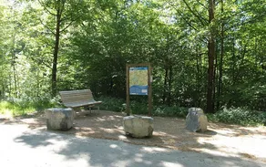 Rastplatz am Wanderparkplatz Gasmert
