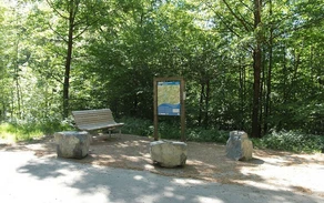 Rastplatz am Wanderparkplatz Gasmert