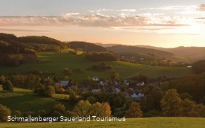 Sonnen-Untergangsort: Oberhalb von Altenilpe