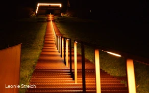 Himmelstreppe bei Nacht