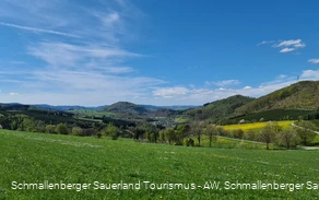 Blick ins Lennetal und zum Wilzenberg
