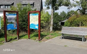 Rastmöglichkeit am Wanderparkplatz Wellin
