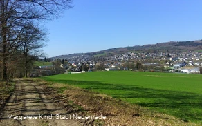 Aussicht vom Wellenberg auf Neuenrade