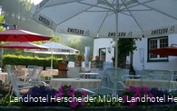 Terrasse - © Landhotel Herscheider Mühle