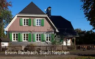 Blick von der Kohlenstraße auf das Forsthaus Hohenroth