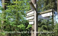 Ein vielfältiges Wanderwegenetz steht dem Wanderer