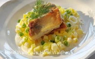 Zanderfilet im Hotel Waldhaus Föckinghausen