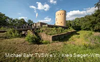 Ginsburg mit Burgmauer