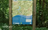 Informationstafel am Standort Gasmert