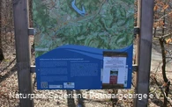 Infotafel am Wanderparkplatz
