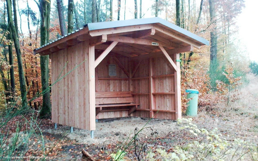 Schutz zu jeder Jahreszeit: die Schutzhütte Kauken