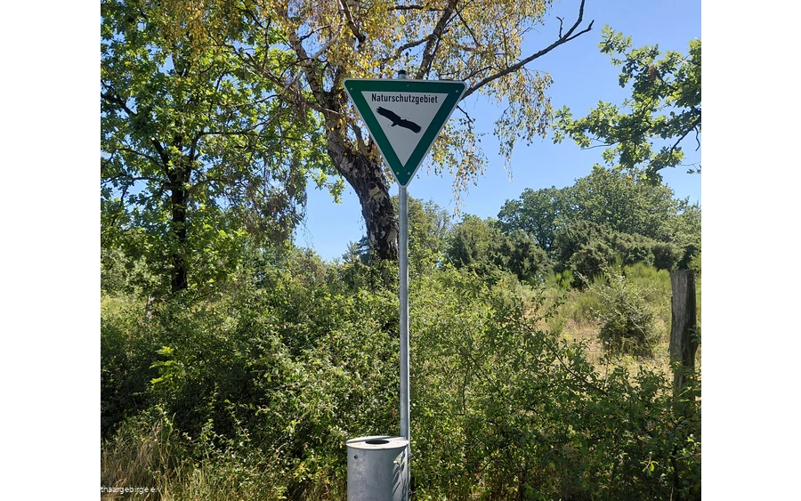 Einblick in das Naturschutzgebiet