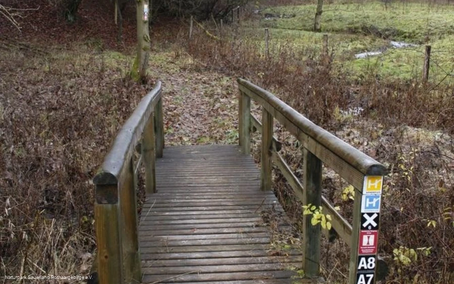 Viele Wanderwege führen hier entlang