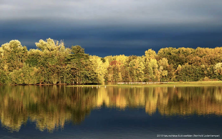 Der Zachariassee im Spätsommer