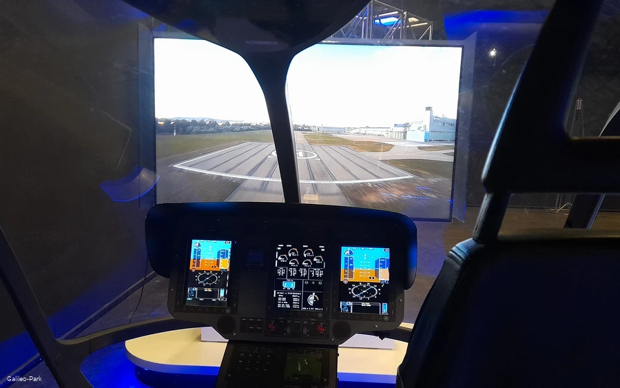 Galileo-Park Faszination Fliegen Cockpit